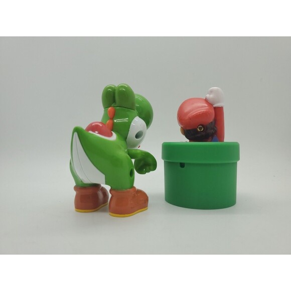 Warp Tube Mario  & Yoshi Action Figure McDonald's  Super Brothers -2022 2017 - Picture 3 of 13
